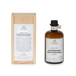 Brand vom Schwäbischen Most im Holzfass Fassstärke